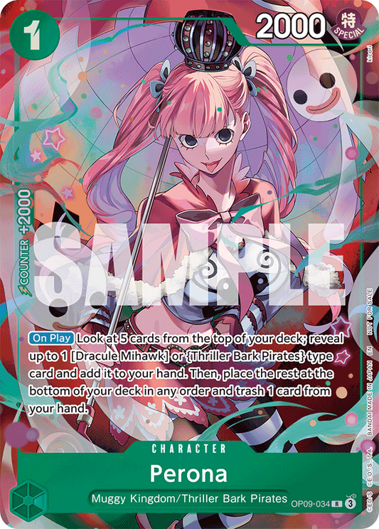 Perona (OP09-034) EB03 Heroine Dash Pack