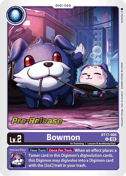 PreRelease Bowmon (BT17-006)-Uncommon