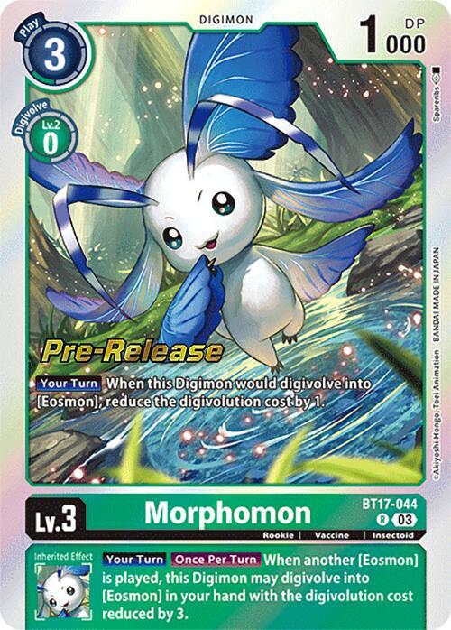 PreRelease Morphomon (BT17-044)-Rare