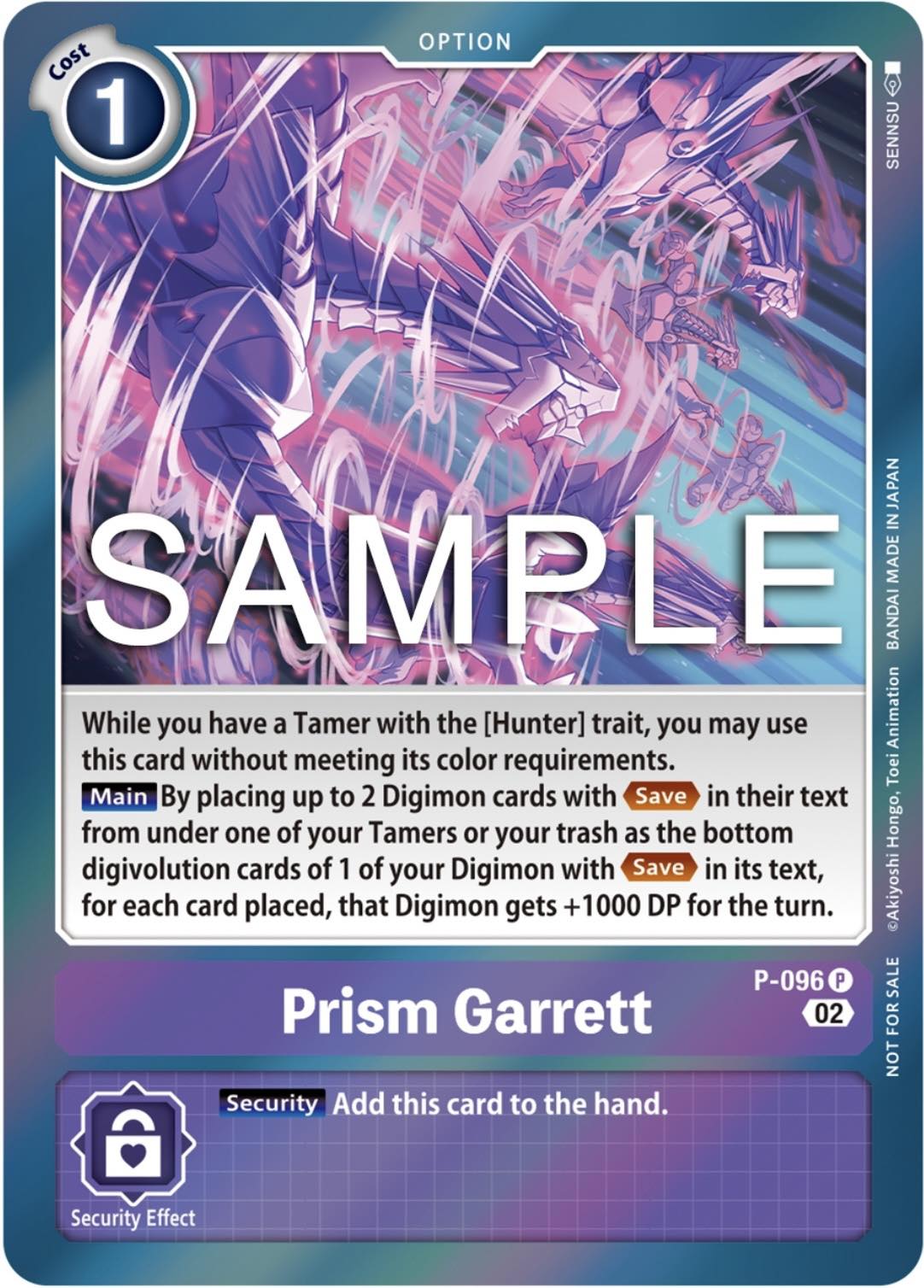 Prism Garrett (P-096)