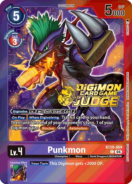 Punkmon (BT20-069) (Judge Pack 2025 Wave 1)