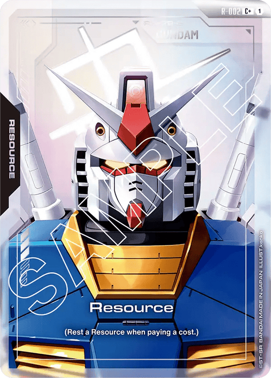R-002: Resource (RX-78-2) C+ (Foil)