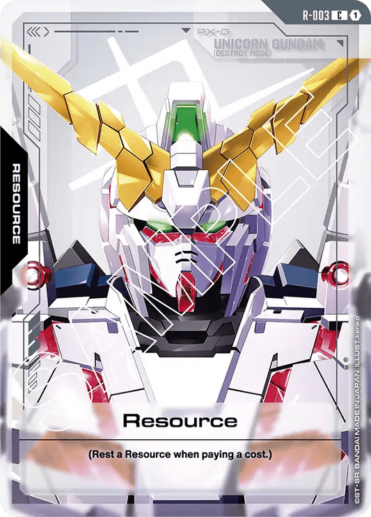 R-003: Resource (Unicorn Gundam) (Common)