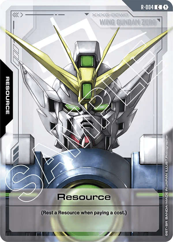 R-004: Resource (Wing Gundam Zero) (Common)