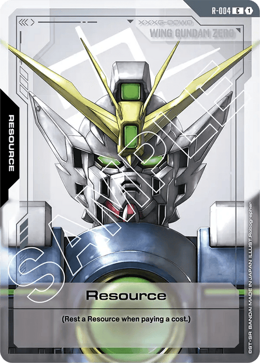 R-004: Resource (Wing Gundam Zero) (Common)