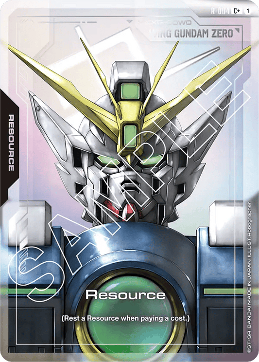 R-004: Resource (Wing Gundam Zero) C+ (Foil)