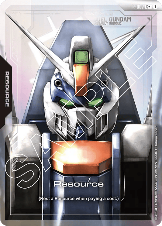 R-007: Resource (Duel Gundam) C+ (Foil)