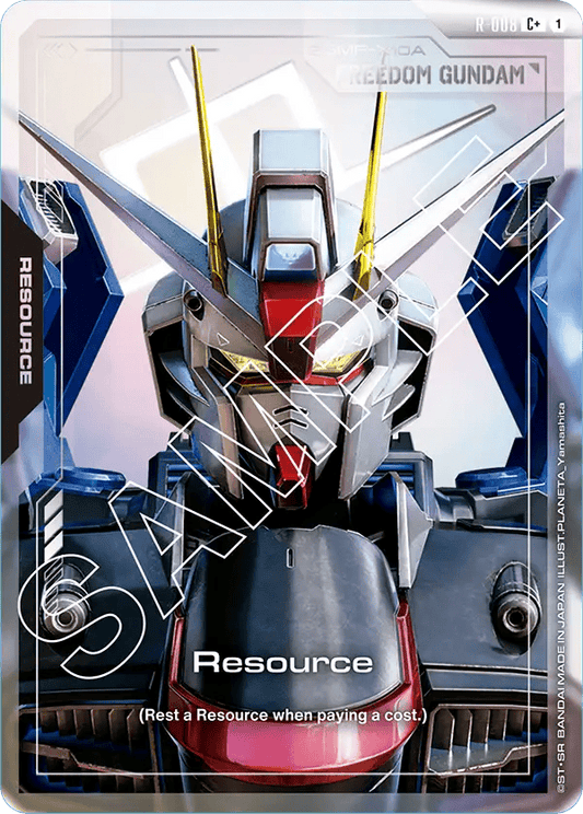 R-008: Resource (Freedom Gundam) C+ (Foil)