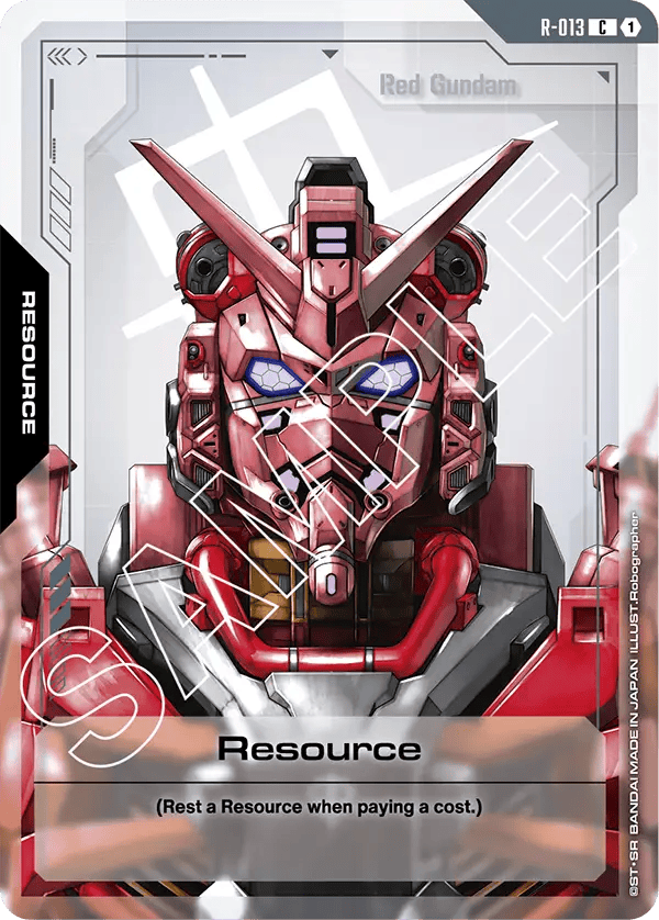R-013: Resource: Red Gundam (Common)