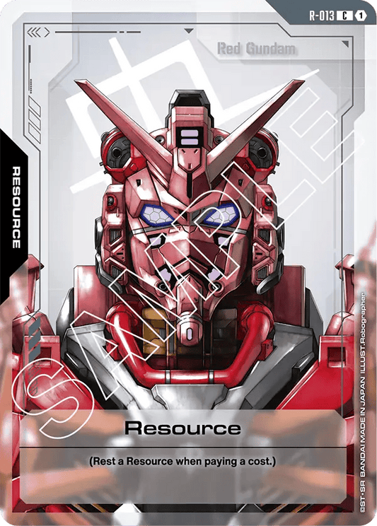 R-013: Resource: Red Gundam (Common)