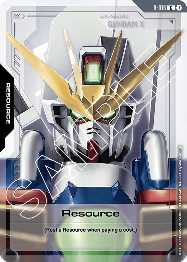 R-016: Resource: Gundam X (Common)