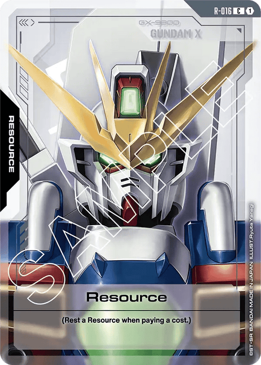 R-016: Resource: Gundam X (Common)