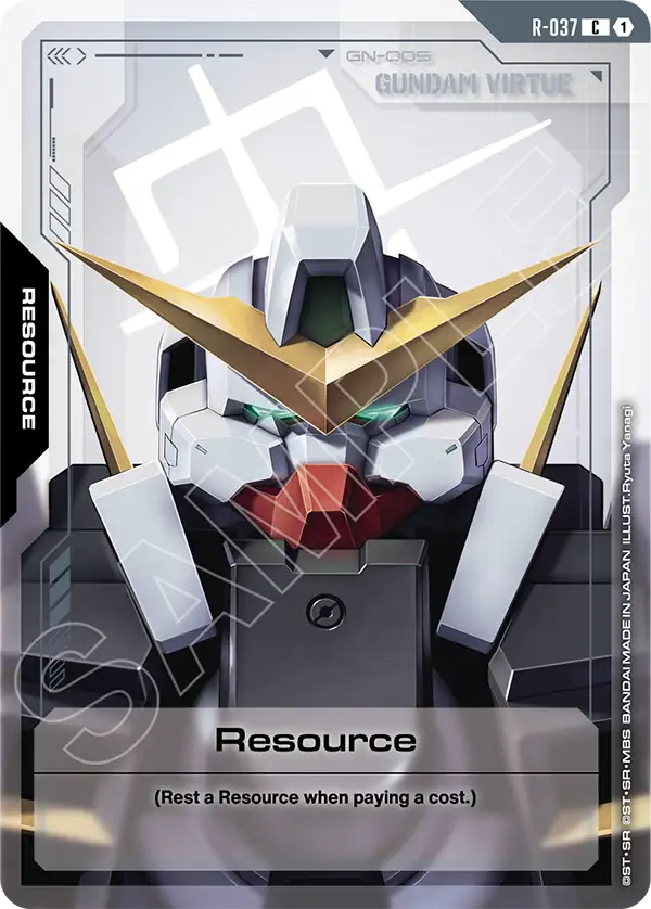 R-037 Resource: (Gundam Virtue) (Common)