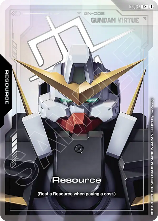 R-037 Resource: (Gundam Virtue) C+ (Alternative Art)