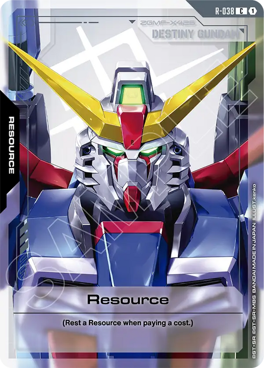 R-038 Resource: (Destiny Gundam) (Common)