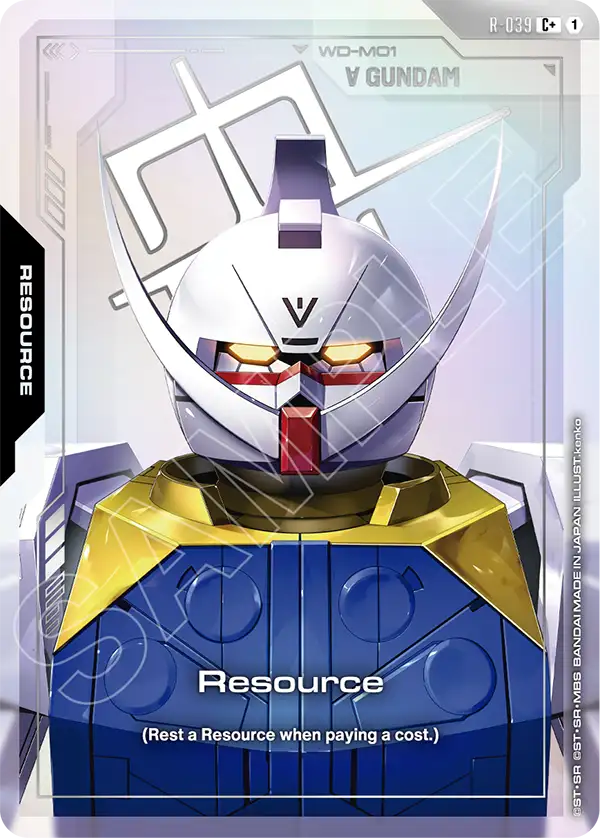 R-039 Resource: (Turn A Gundam) C+ (Alternative Art)