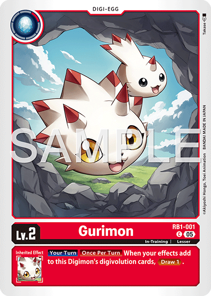 Gurimon (RB1-001) Digimon Generation [AD01]