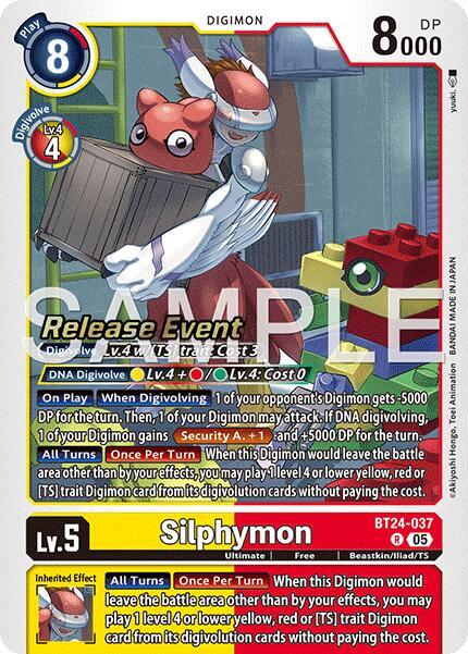 [Release Event Stamped] Silphymon (BT24-037) Rare
