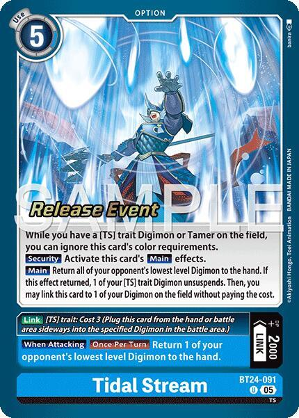 [Release Event Stamped] Tidal Stream (BT24-091) Uncommon