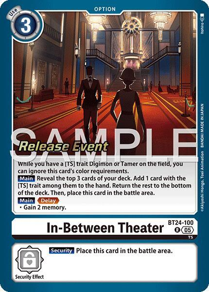 [Release Event Stamped] In-Between Theater (BT24-100) Rare