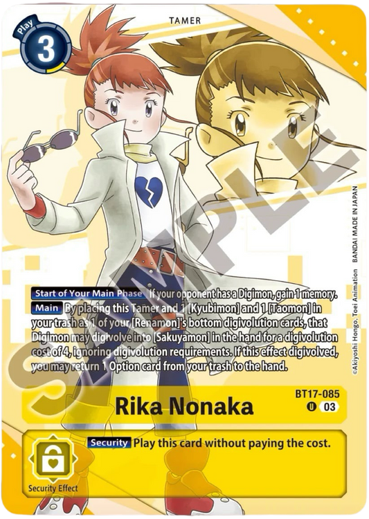 Rika Nonaka (BT17-085) PB18 AA