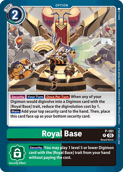 Royal Base (P-181) (Store Tournament 2025 Vol. 2 Participation Pack)