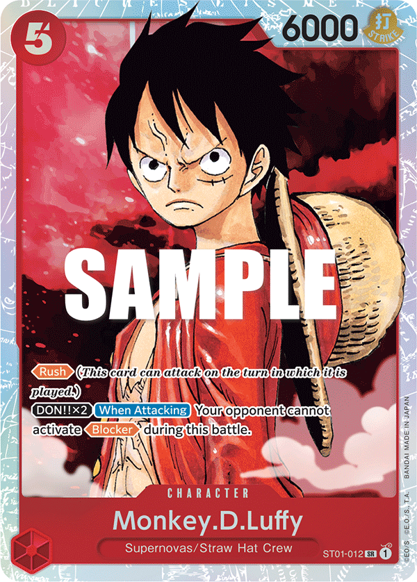Monkey.D.Luffy (012) (ST1-012) Super Rare