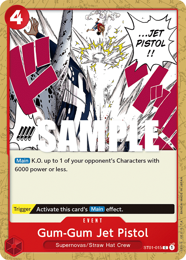 Gum-Gum Jet Pistol (ST1-015) Common