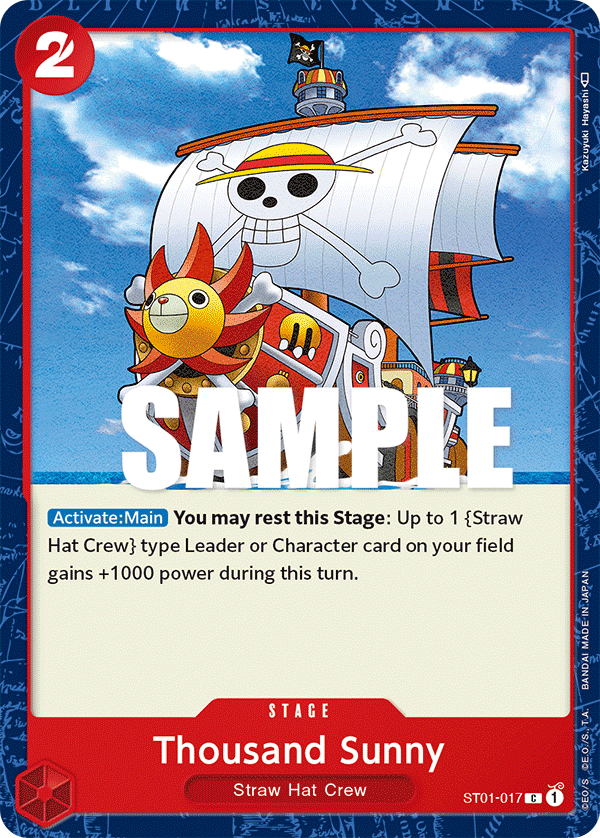 Thousand Sunny (ST1-017) Common