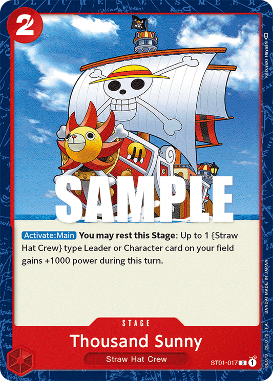 Thousand Sunny (ST1-017) Common