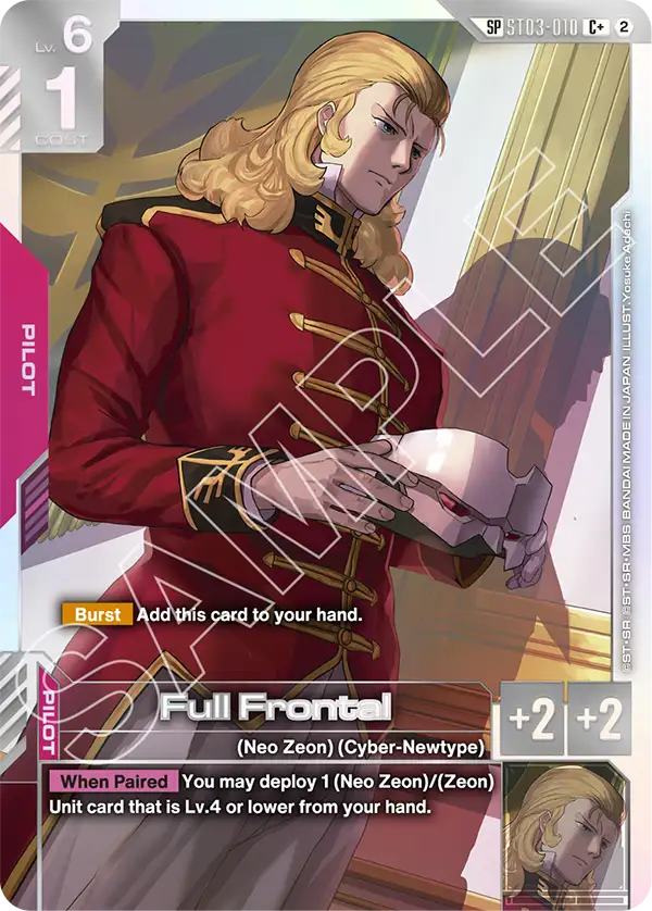ST03-010: Full Frontal (SP Alternative Art)
