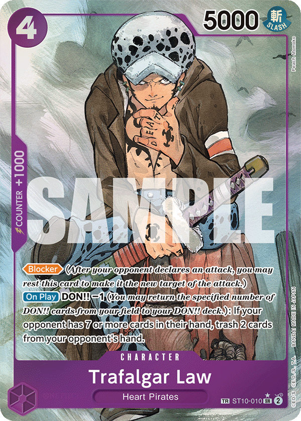 Trafalgar Law (ST10-010) (OP07 Treasure Rare)