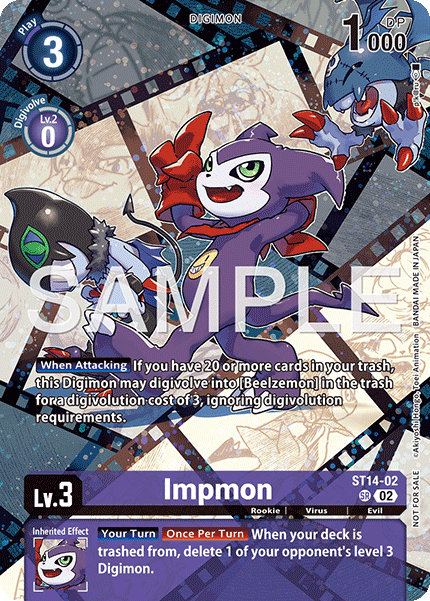 Impmon (ST14-02) Legend Pack 2025 Box Topper
