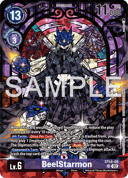 BeelStarmon (ST14-09) Premium Heroines Set Ver. 2 [PB23]