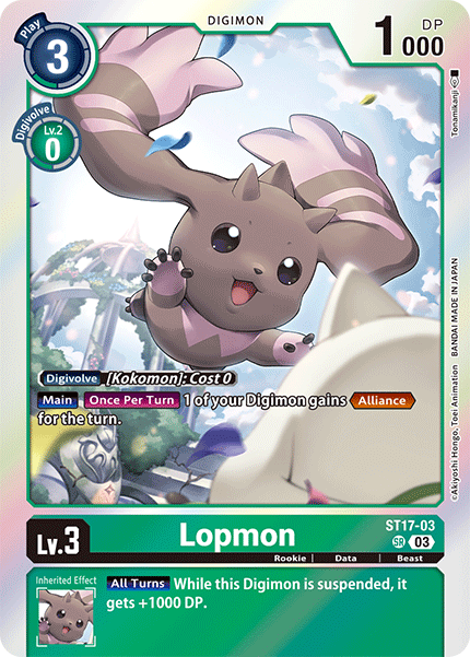 Lopmon (ST17-03) Super Rare