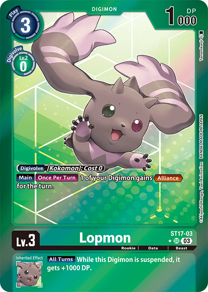 Lopmon (ST17-03) Alternative Art Secret Pack