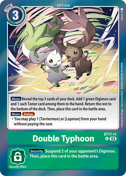 Double Typhoon (ST17-11) Rare