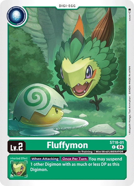 Fluffymon (ST18-01) Common