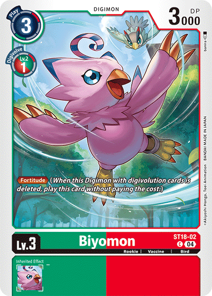 Biyomon (ST18-02) Common