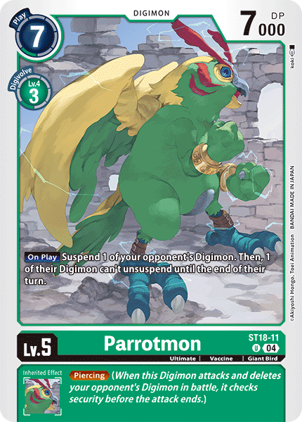 Parrotmon (ST18-11) Uncommon