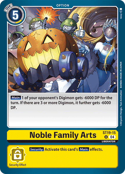 Noble Family Arts (ST19-15) Uncommon