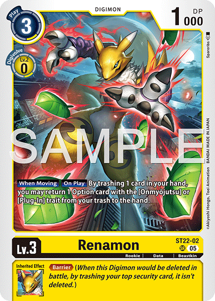 Renamon (ST22-02) Super Rare