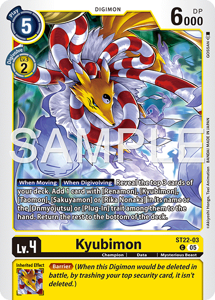 Kyubimon (ST22-03) Common
