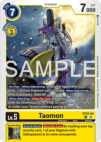 Taomon (ST22-04) Rare