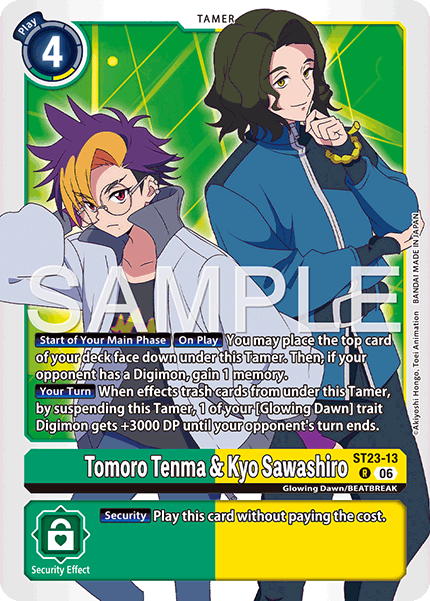 Tomoro Tenma & Kyo Sawashiro (ST23-13) Rare