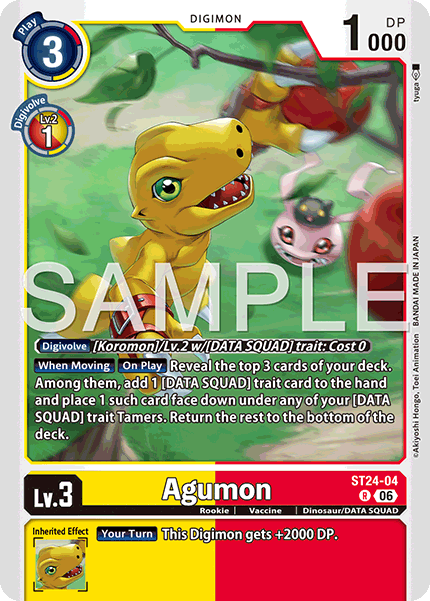 Agumon (ST24-04) Rare