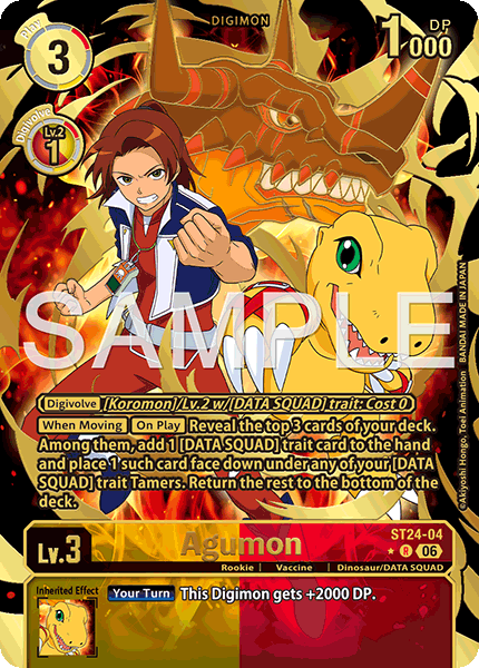Agumon (ST24-04) Rare Pull
