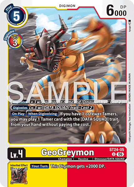 GeoGreymon (ST24-05) Uncommon