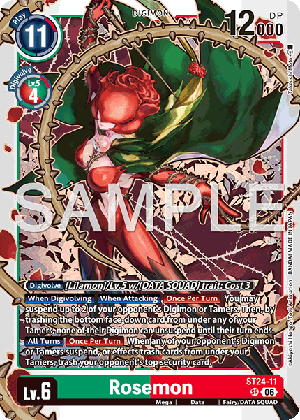 Rosemon (ST24-11) Super Rare