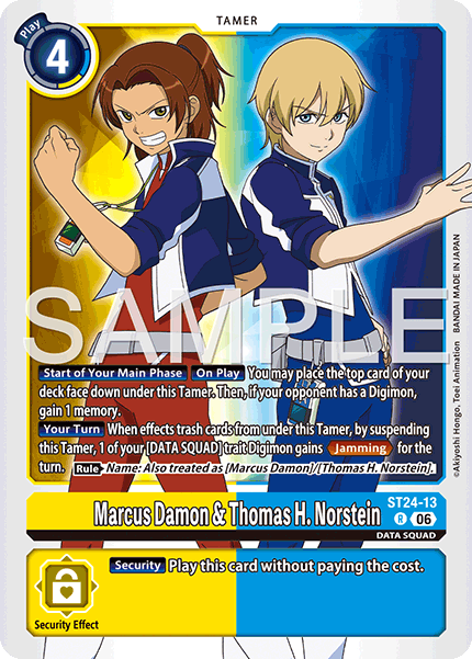 Marcus Damon & Thomas H. Norstein (ST24-13) Rare